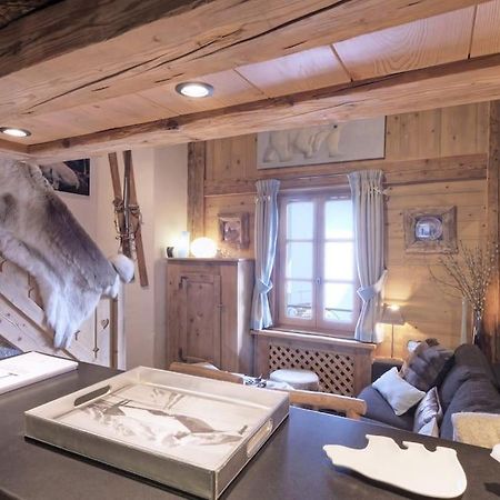 Duplex Chaleureux Au Coeur De Megeve 2 P Appartement Buitenkant foto