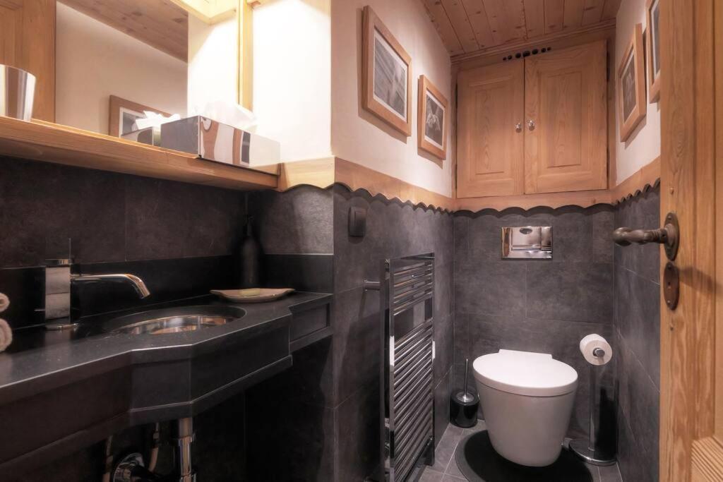 Duplex Chaleureux Au Coeur De Megeve 2 P Appartement Buitenkant foto