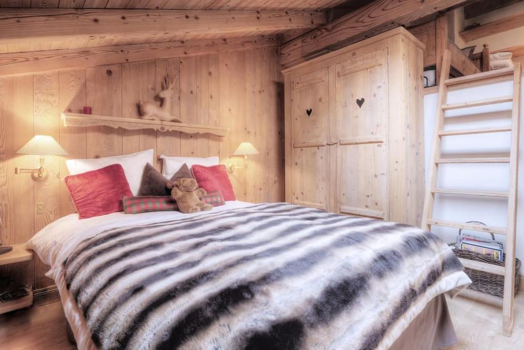 Duplex Chaleureux Au Coeur De Megeve 2 P Appartement Buitenkant foto