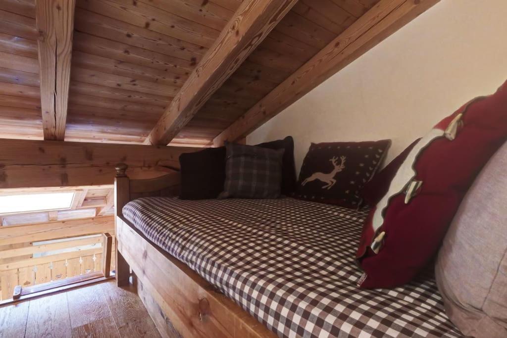Duplex Chaleureux Au Coeur De Megeve 2 P Appartement Buitenkant foto
